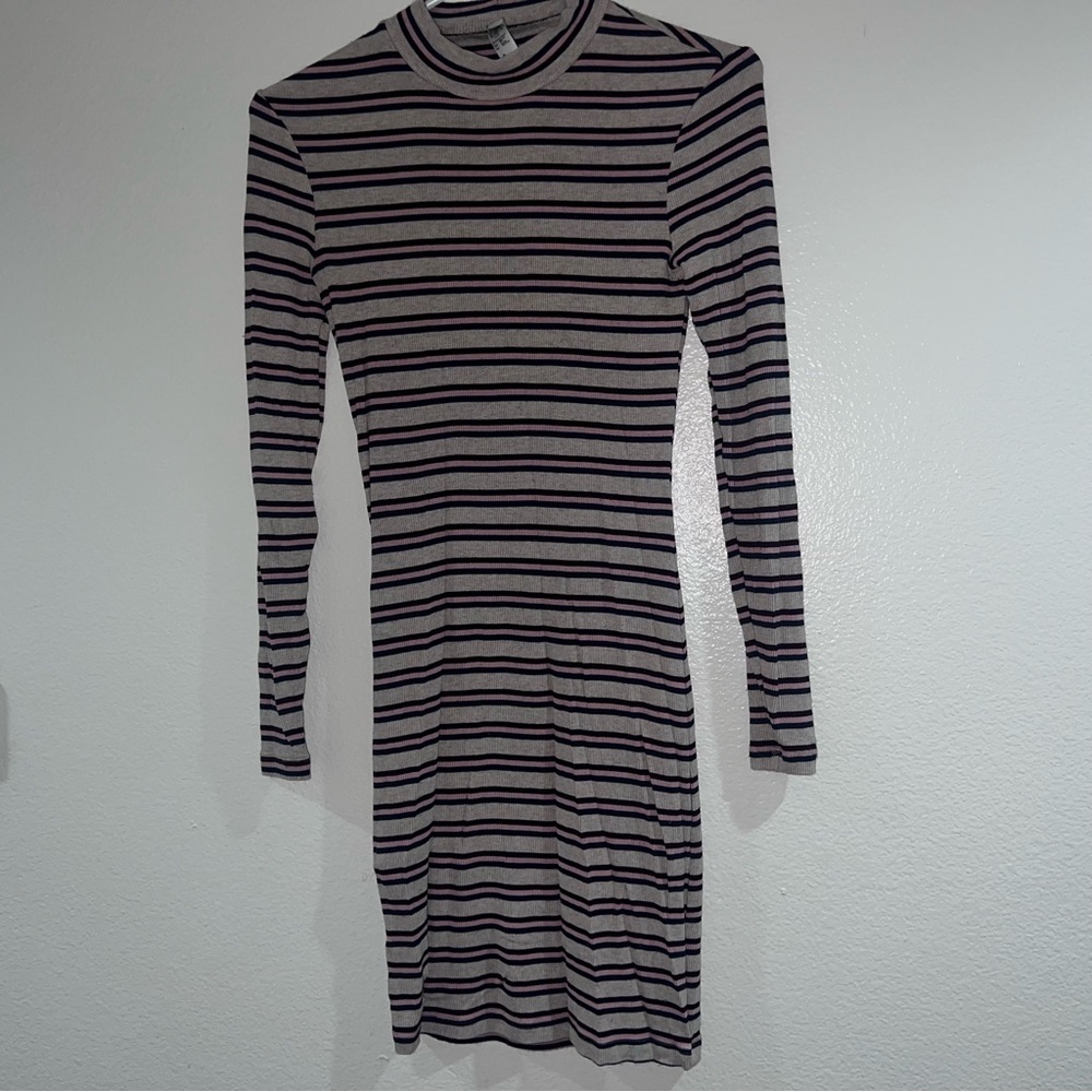 Long Sleeve Straps Dress